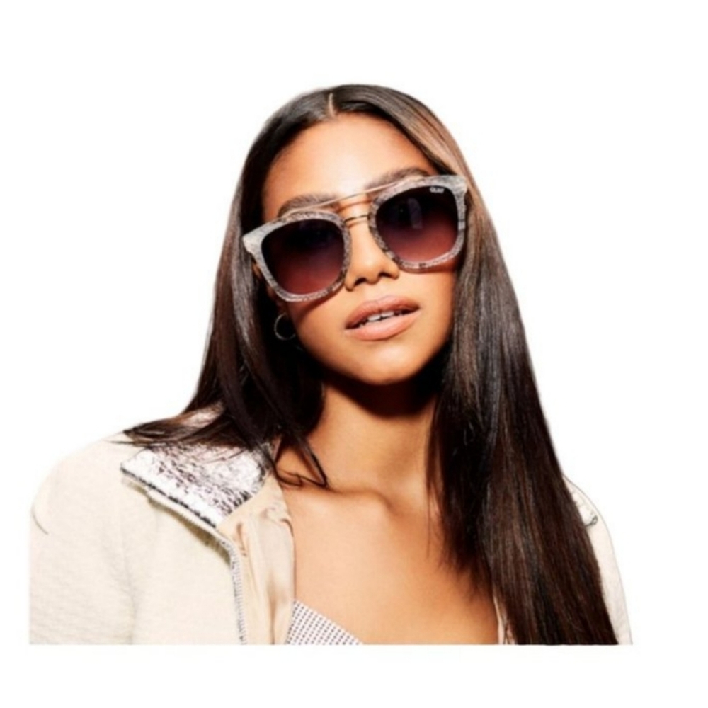Quay Australia Sweet Dreams Sunglasses Snake Print